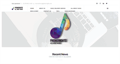 Desktop Screenshot of phonorights.com